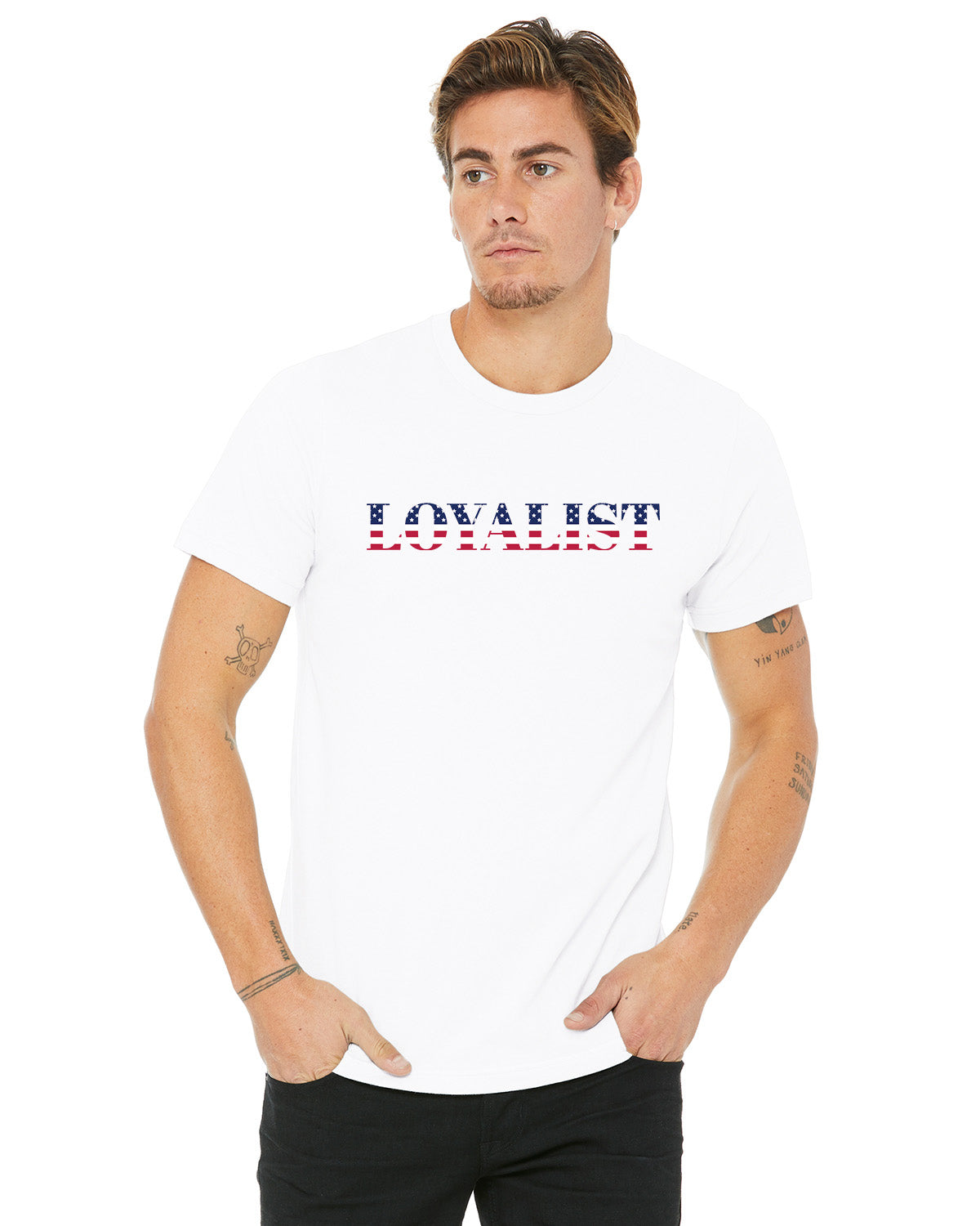 "Loyalist" BELLA + CANVAS USA-Made Jersey Tee