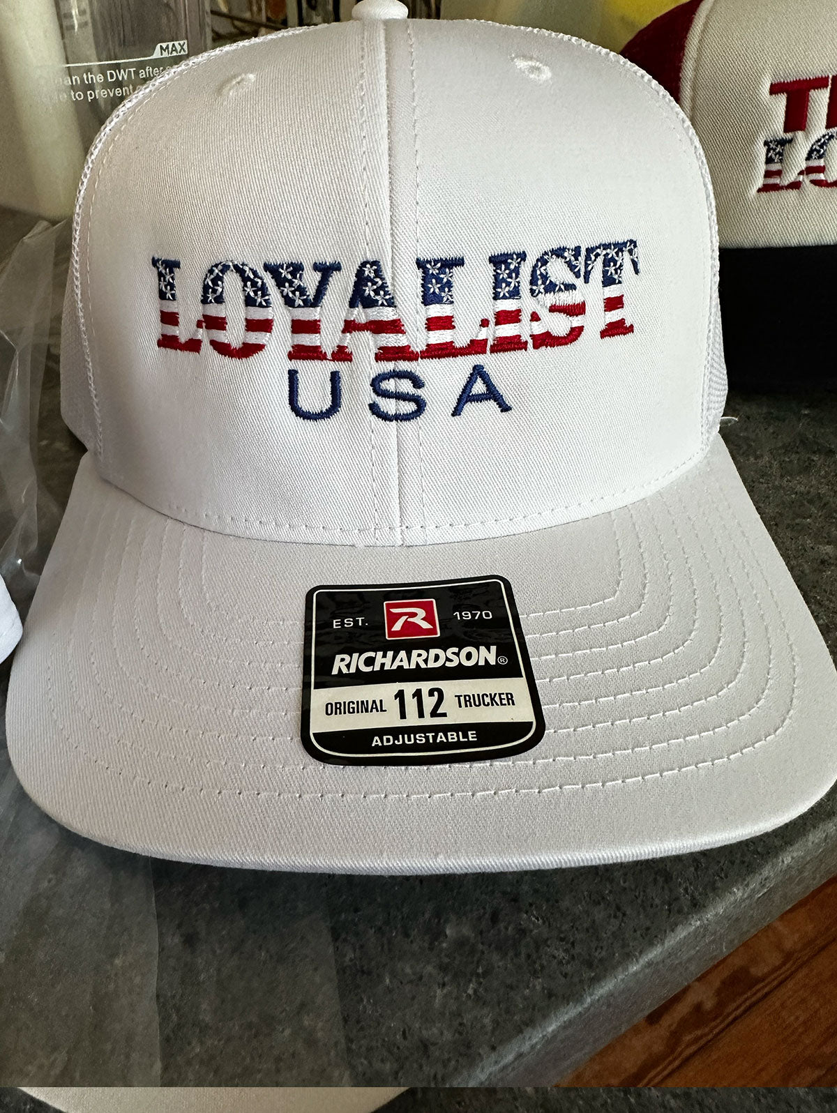 "Trump USA" Whiteout Hat