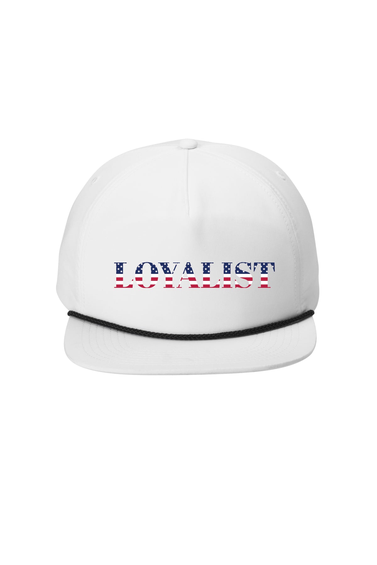 "Loyalist" 5-Panel Poly Rope Cap